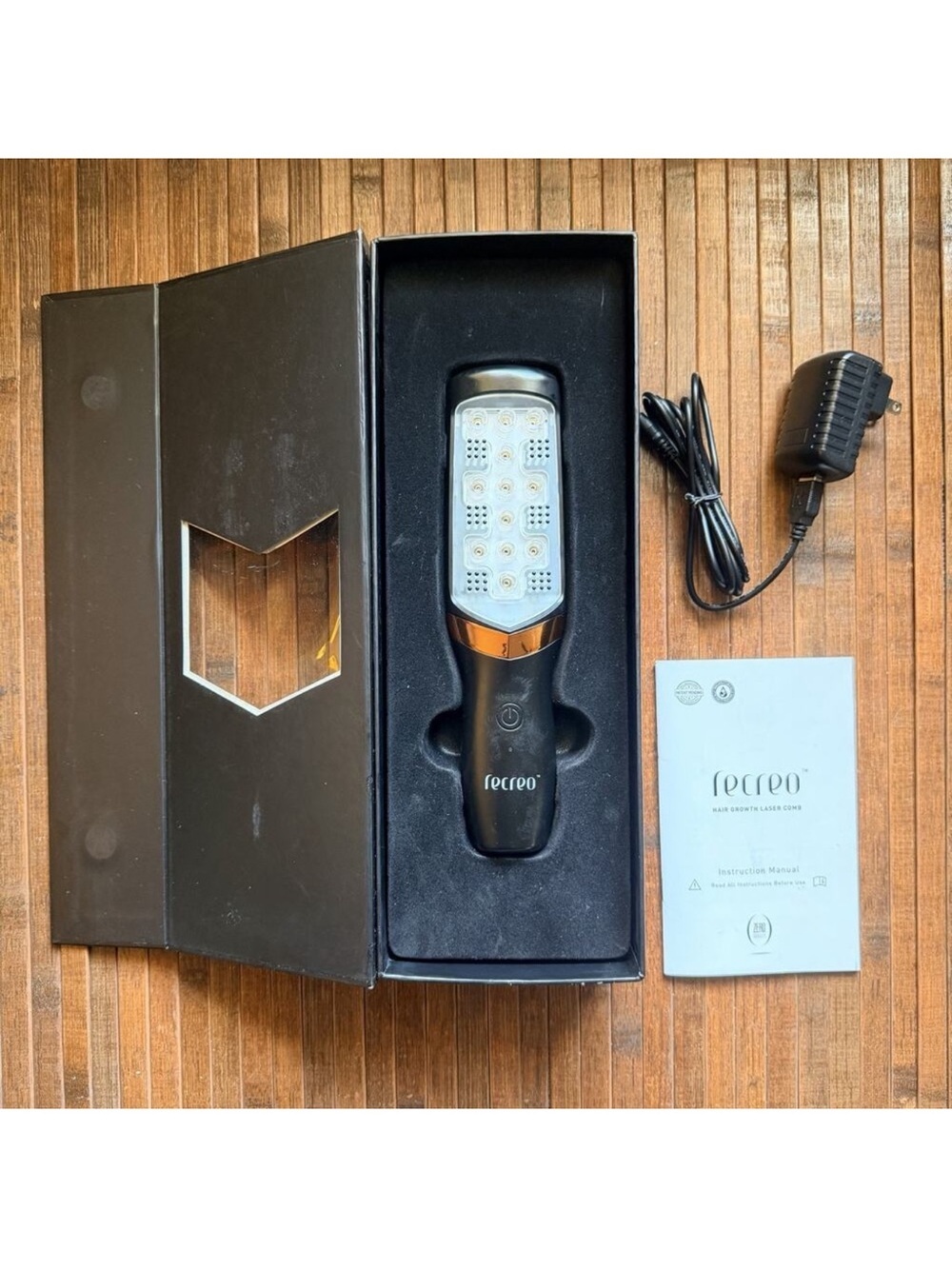 Zero Gravity Recreo Red Light Therapy Hair Growth Laser Comb